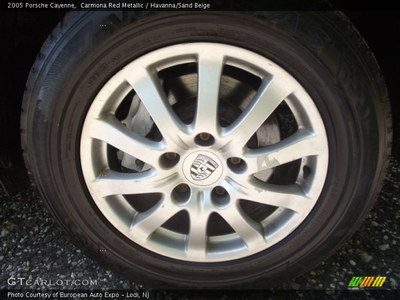 Carmona Red Metallic / Havanna/Sand Beige 2005 Porsche Cayenne