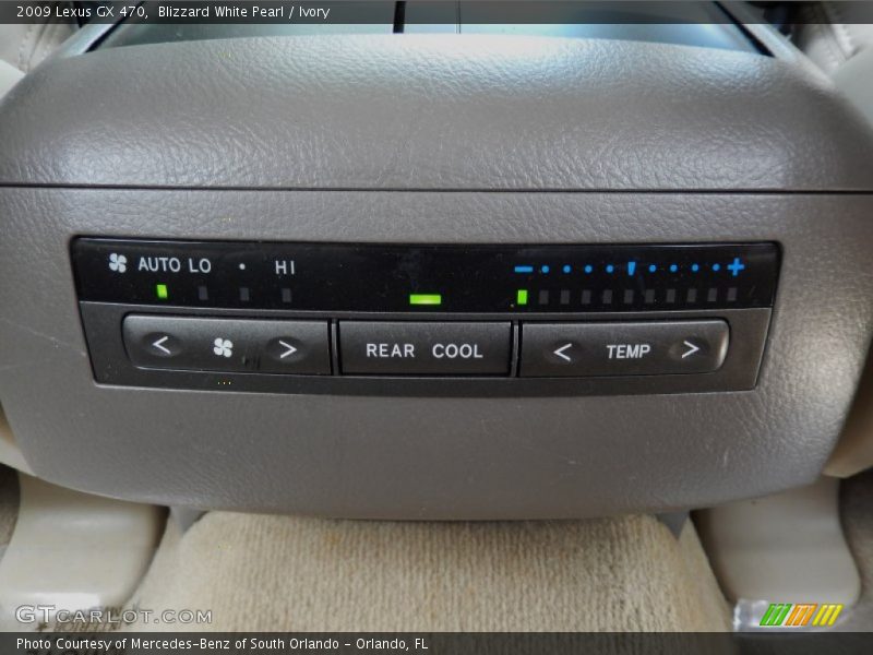 Blizzard White Pearl / Ivory 2009 Lexus GX 470