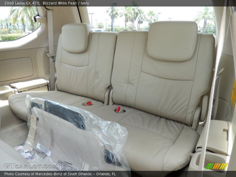 Blizzard White Pearl / Ivory 2009 Lexus GX 470