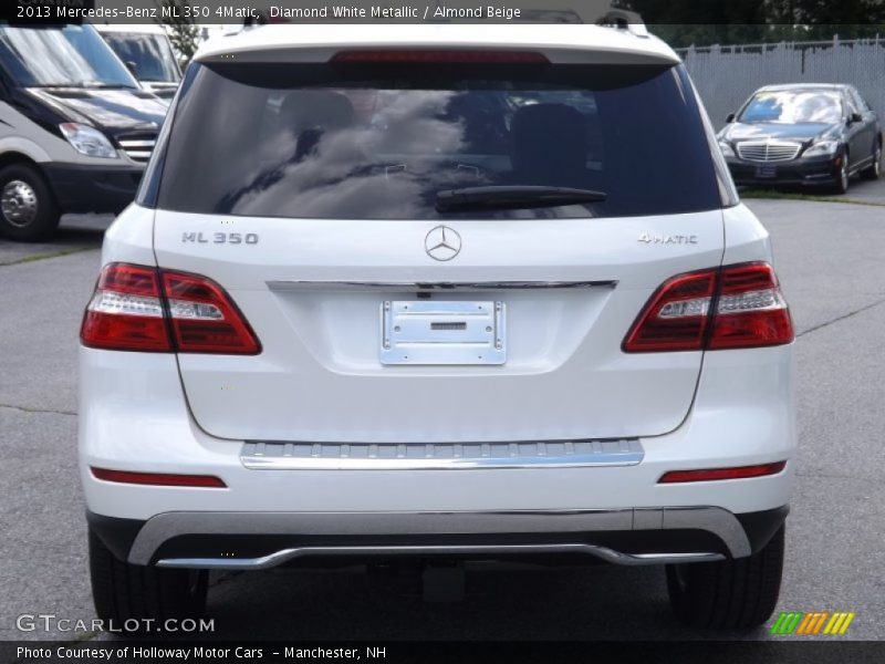 Diamond White Metallic / Almond Beige 2013 Mercedes-Benz ML 350 4Matic