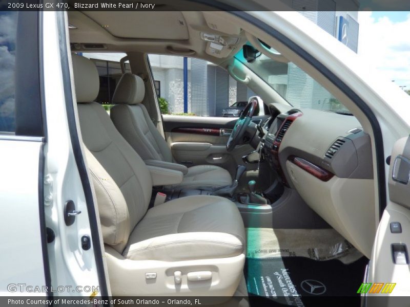 Blizzard White Pearl / Ivory 2009 Lexus GX 470