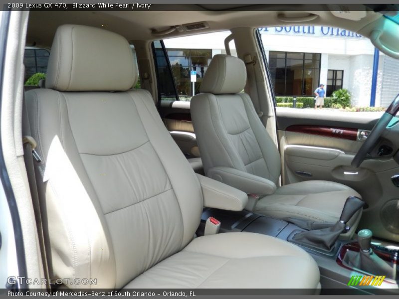 Blizzard White Pearl / Ivory 2009 Lexus GX 470