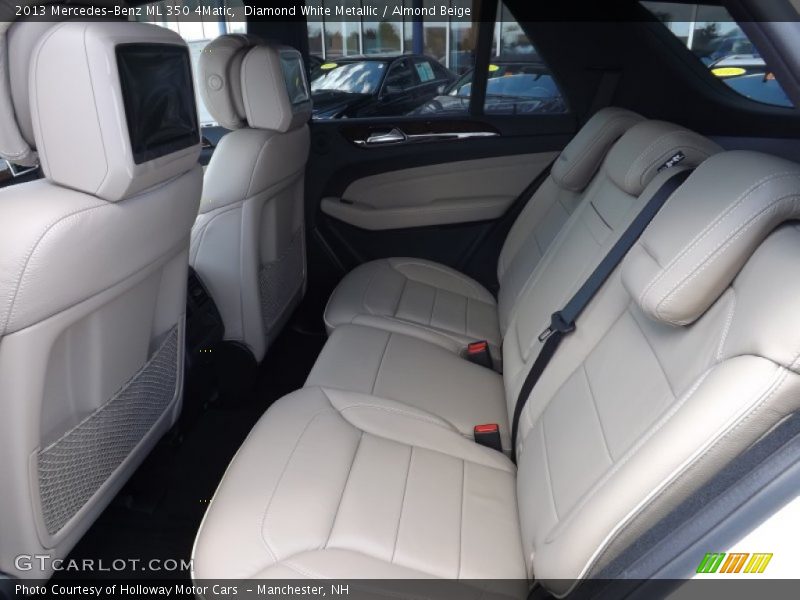 Diamond White Metallic / Almond Beige 2013 Mercedes-Benz ML 350 4Matic