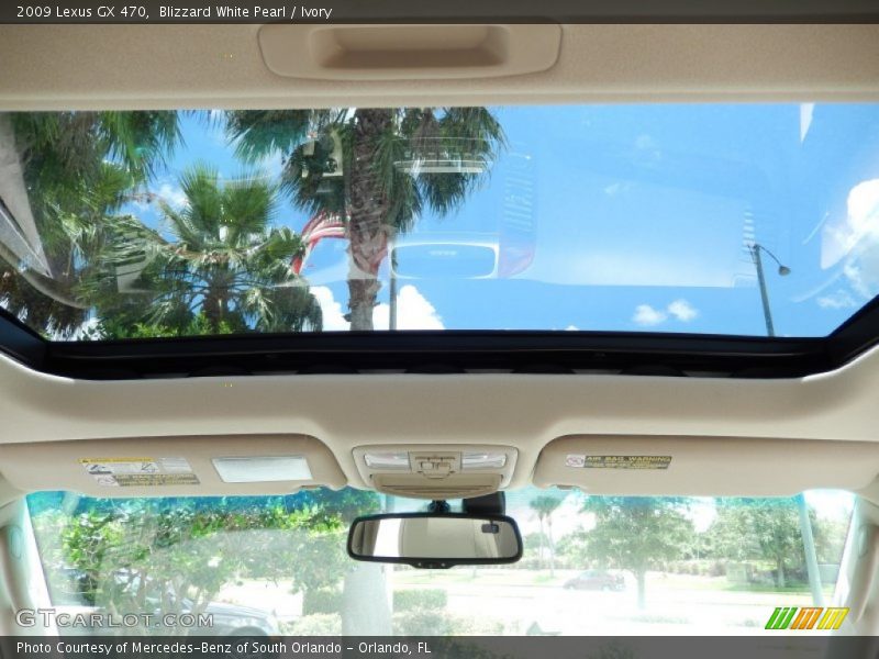 Blizzard White Pearl / Ivory 2009 Lexus GX 470