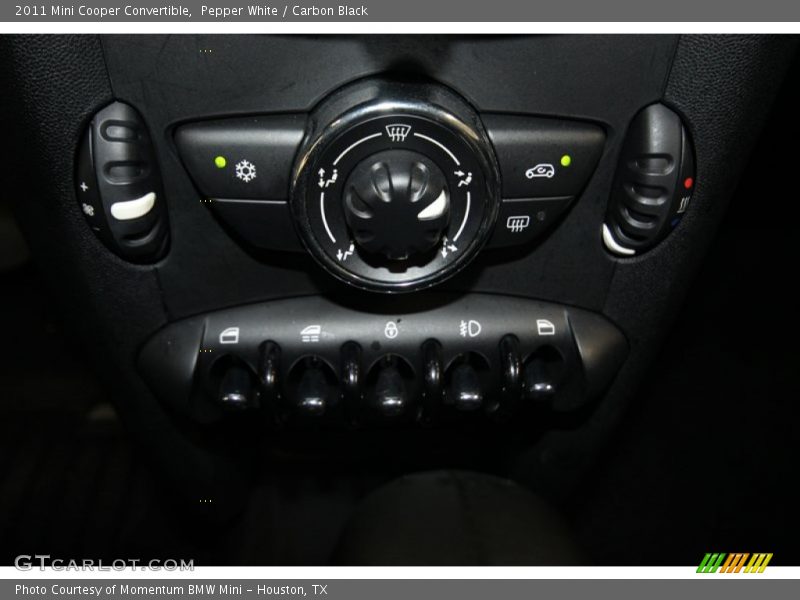 Pepper White / Carbon Black 2011 Mini Cooper Convertible