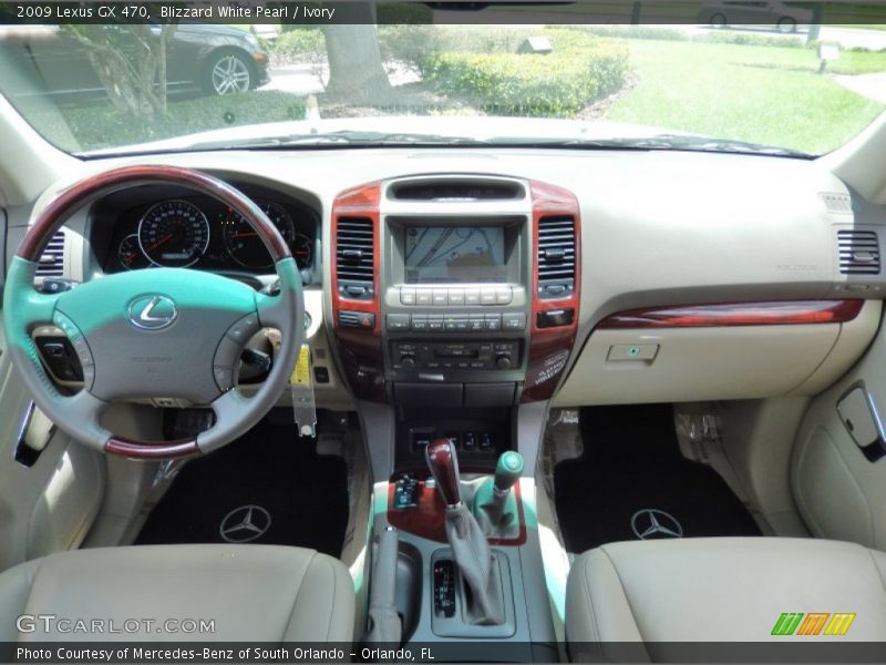 Blizzard White Pearl / Ivory 2009 Lexus GX 470