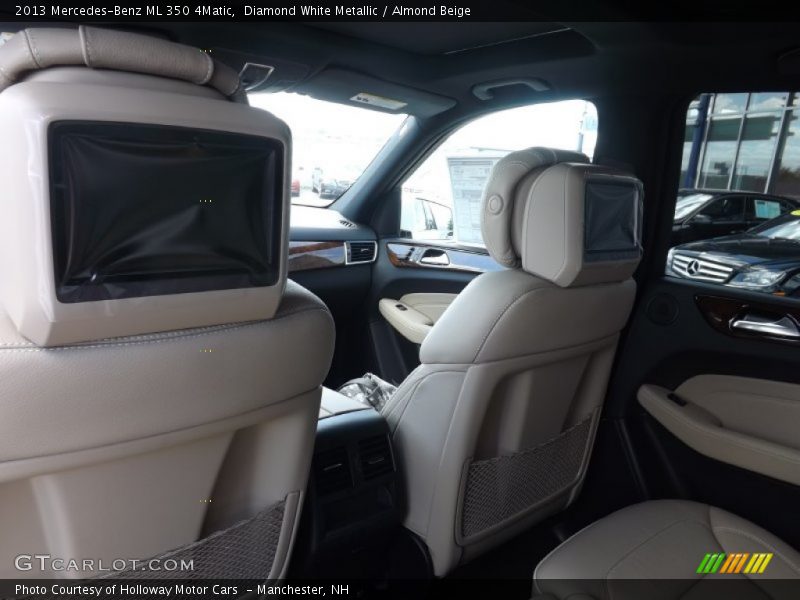 Diamond White Metallic / Almond Beige 2013 Mercedes-Benz ML 350 4Matic