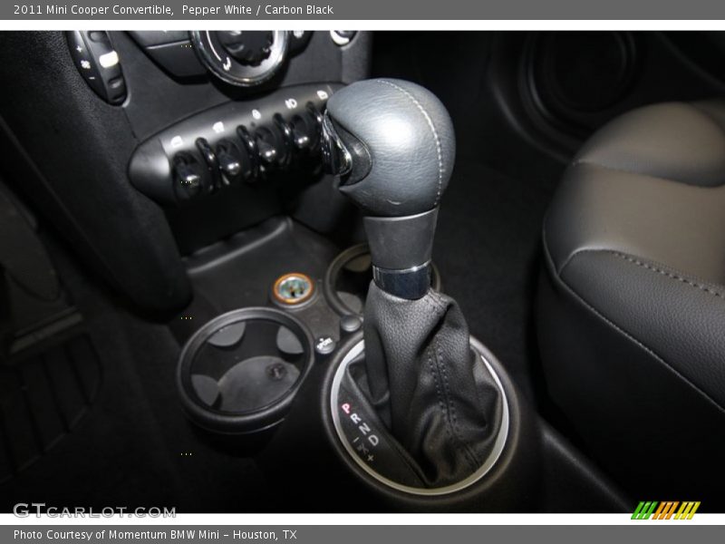 Pepper White / Carbon Black 2011 Mini Cooper Convertible