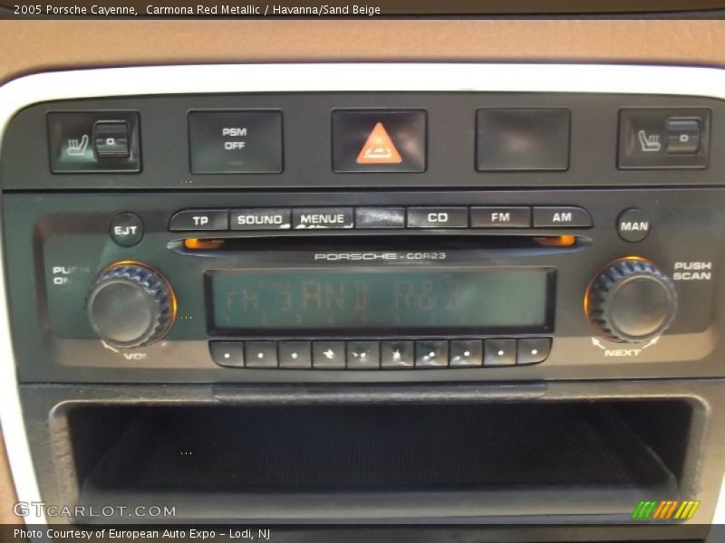 Carmona Red Metallic / Havanna/Sand Beige 2005 Porsche Cayenne