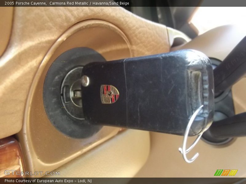 Carmona Red Metallic / Havanna/Sand Beige 2005 Porsche Cayenne