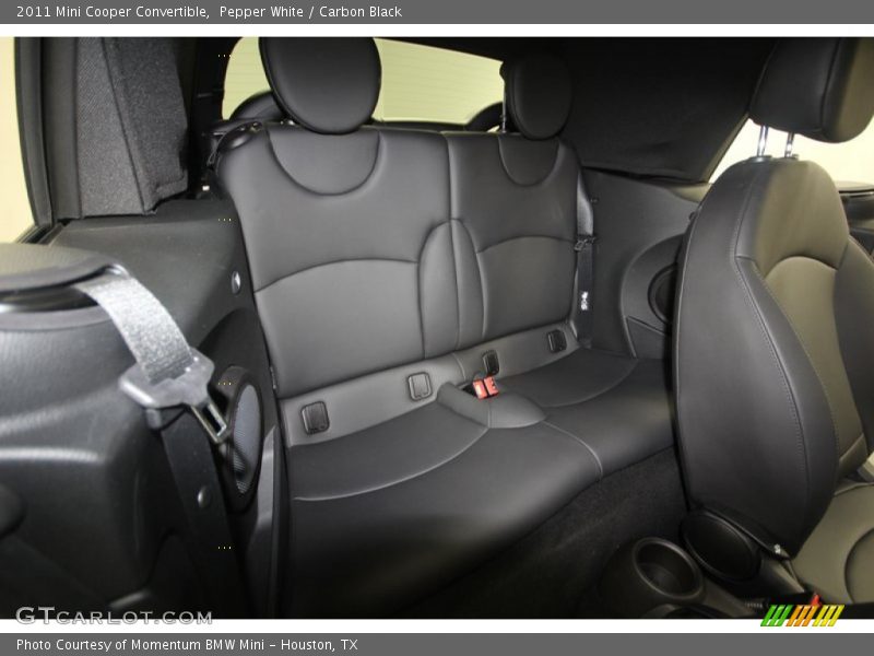 Pepper White / Carbon Black 2011 Mini Cooper Convertible