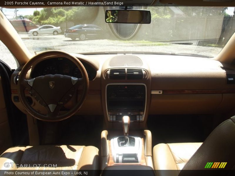 Carmona Red Metallic / Havanna/Sand Beige 2005 Porsche Cayenne