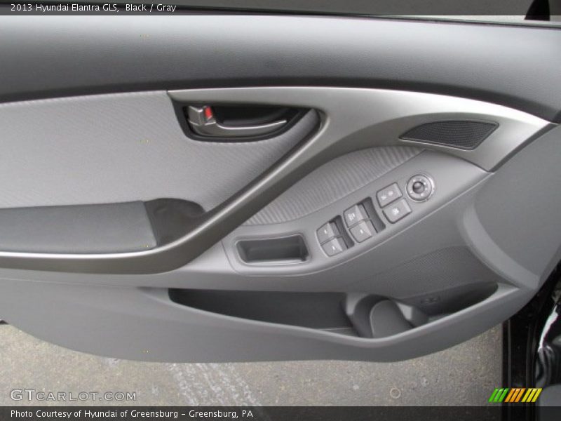 Black / Gray 2013 Hyundai Elantra GLS