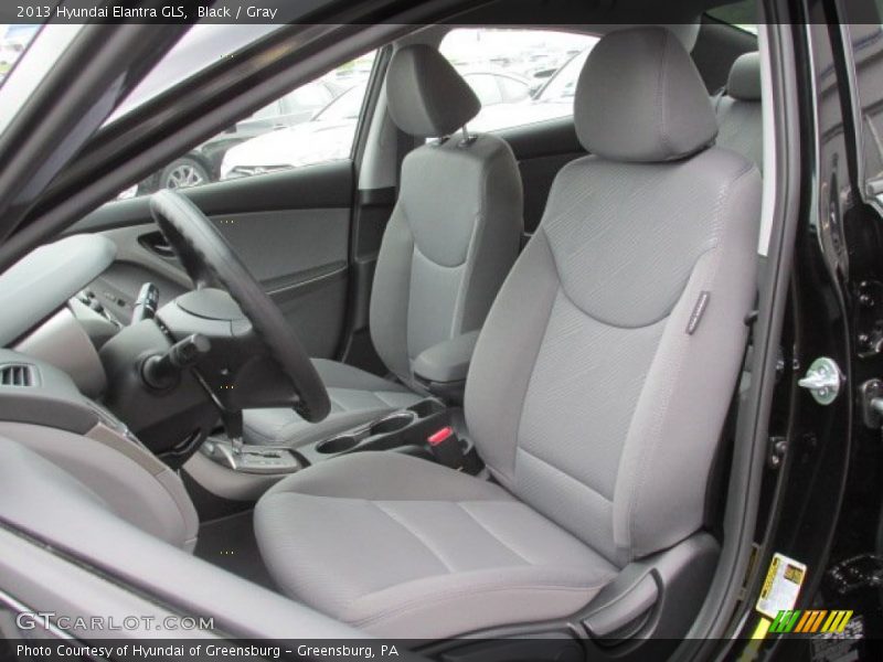 Black / Gray 2013 Hyundai Elantra GLS