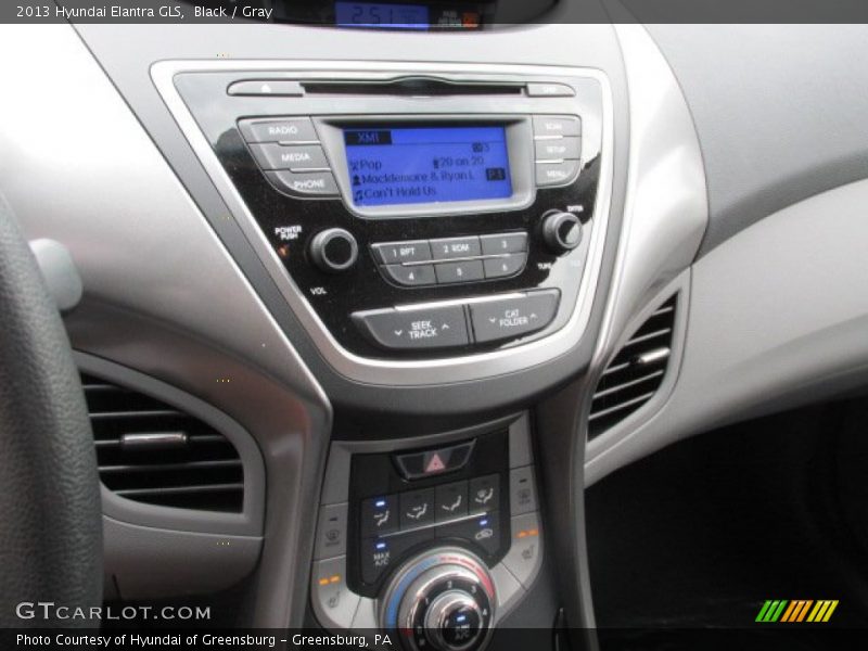 Black / Gray 2013 Hyundai Elantra GLS