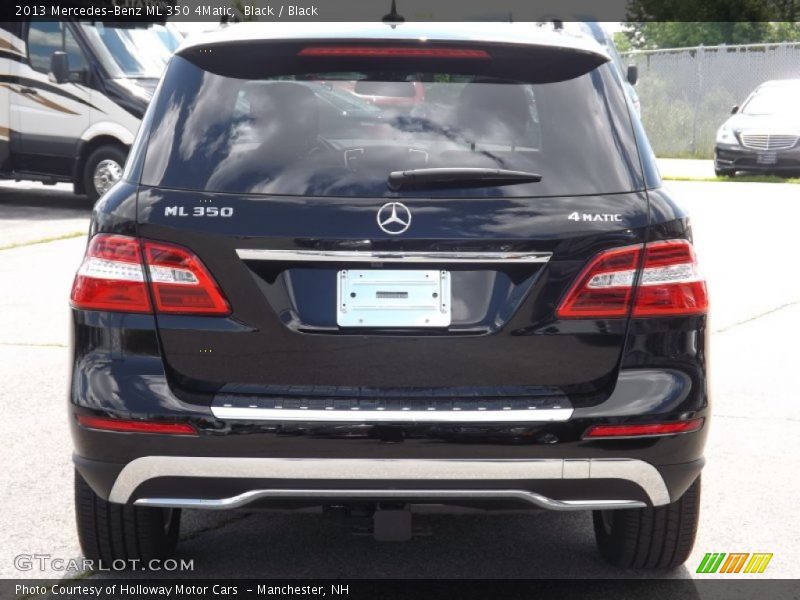 Black / Black 2013 Mercedes-Benz ML 350 4Matic