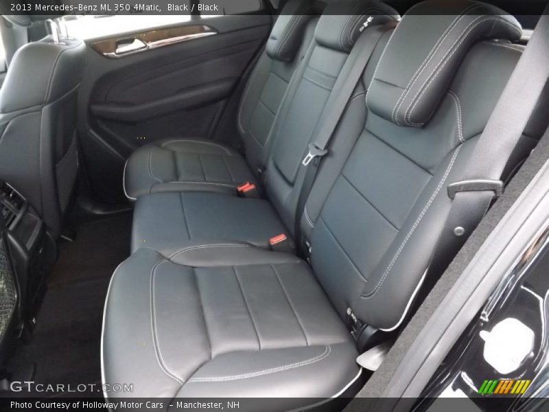 Black / Black 2013 Mercedes-Benz ML 350 4Matic