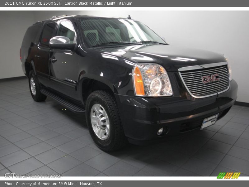 Carbon Black Metallic / Light Titanium 2011 GMC Yukon XL 2500 SLT