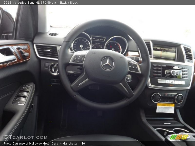 Black / Black 2013 Mercedes-Benz ML 350 4Matic