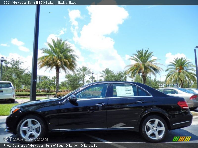 Black / Black 2014 Mercedes-Benz E 350 Sedan