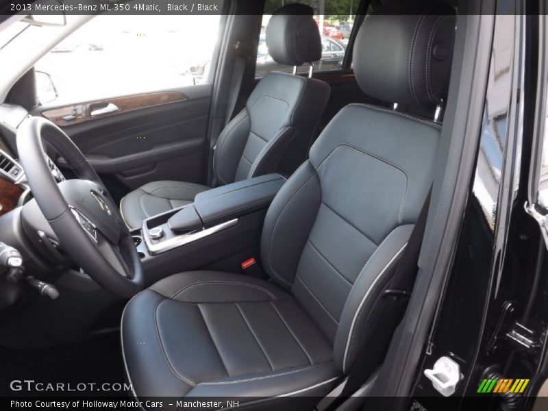 Black / Black 2013 Mercedes-Benz ML 350 4Matic