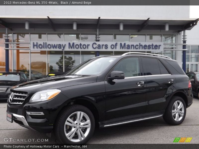 Black / Almond Beige 2013 Mercedes-Benz ML 350 4Matic
