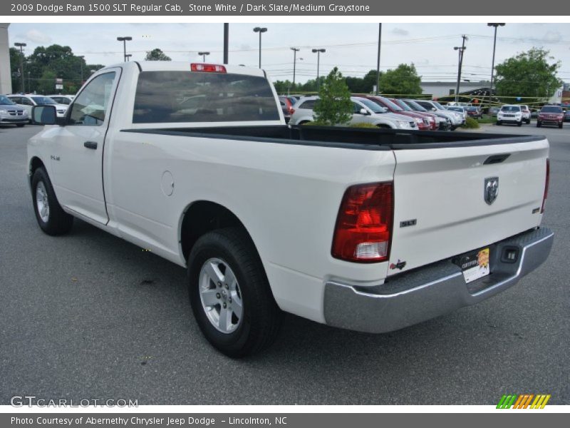 Stone White / Dark Slate/Medium Graystone 2009 Dodge Ram 1500 SLT Regular Cab