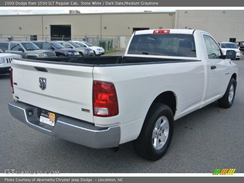 Stone White / Dark Slate/Medium Graystone 2009 Dodge Ram 1500 SLT Regular Cab