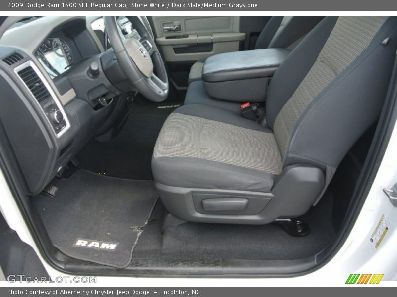 Stone White / Dark Slate/Medium Graystone 2009 Dodge Ram 1500 SLT Regular Cab