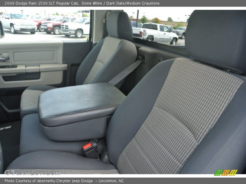 Stone White / Dark Slate/Medium Graystone 2009 Dodge Ram 1500 SLT Regular Cab
