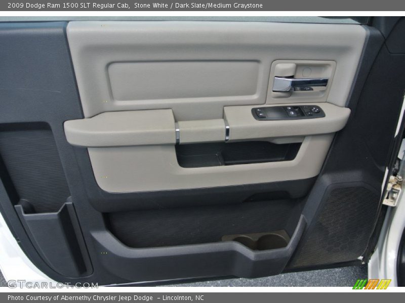 Stone White / Dark Slate/Medium Graystone 2009 Dodge Ram 1500 SLT Regular Cab