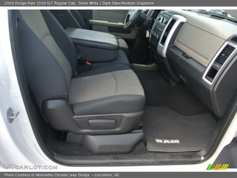 Stone White / Dark Slate/Medium Graystone 2009 Dodge Ram 1500 SLT Regular Cab