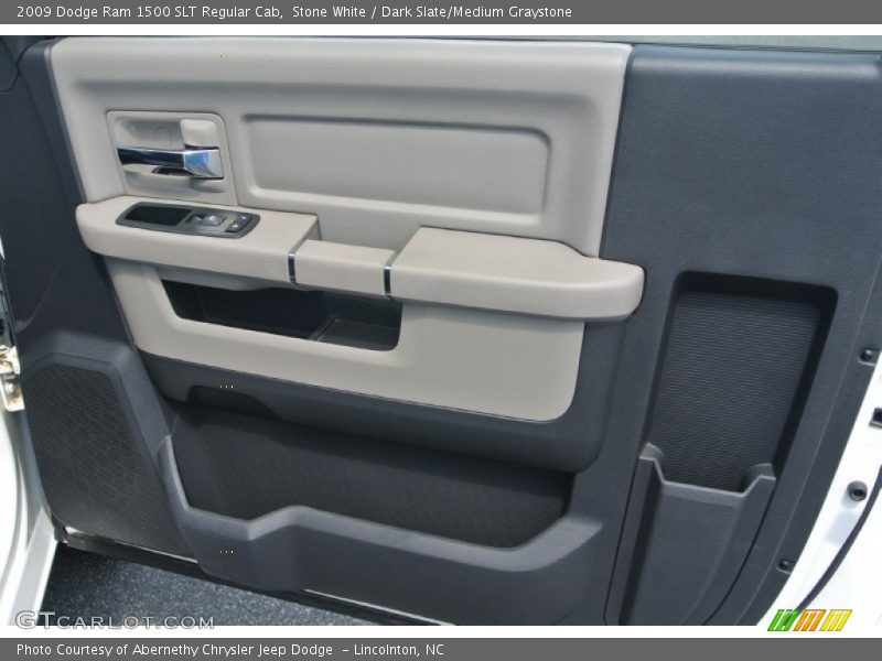 Stone White / Dark Slate/Medium Graystone 2009 Dodge Ram 1500 SLT Regular Cab