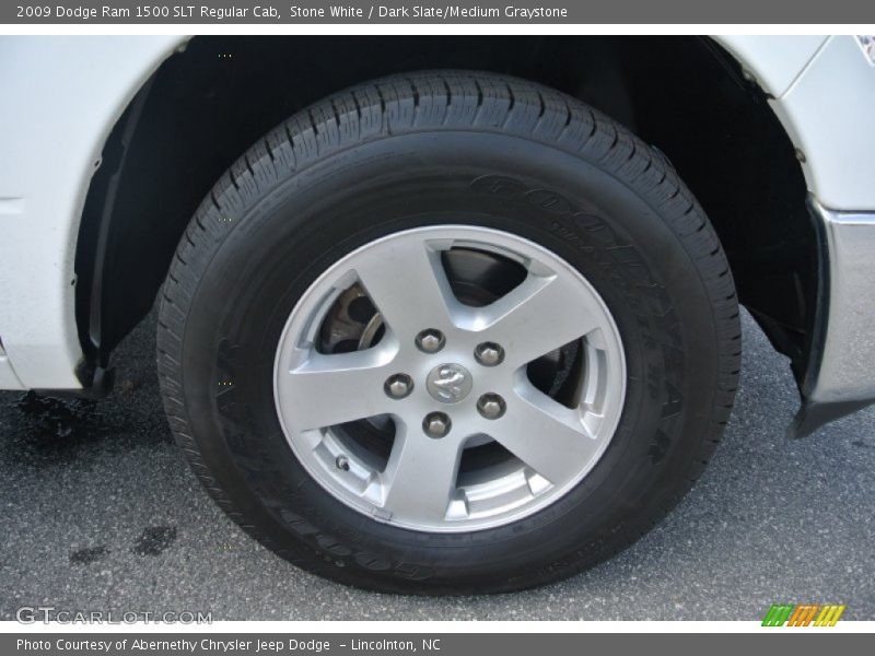 Stone White / Dark Slate/Medium Graystone 2009 Dodge Ram 1500 SLT Regular Cab