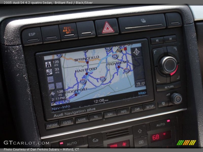Navigation of 2005 S4 4.2 quattro Sedan