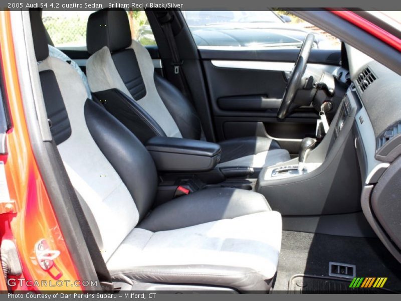 Front Seat of 2005 S4 4.2 quattro Sedan
