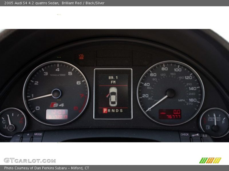  2005 S4 4.2 quattro Sedan 4.2 quattro Sedan Gauges