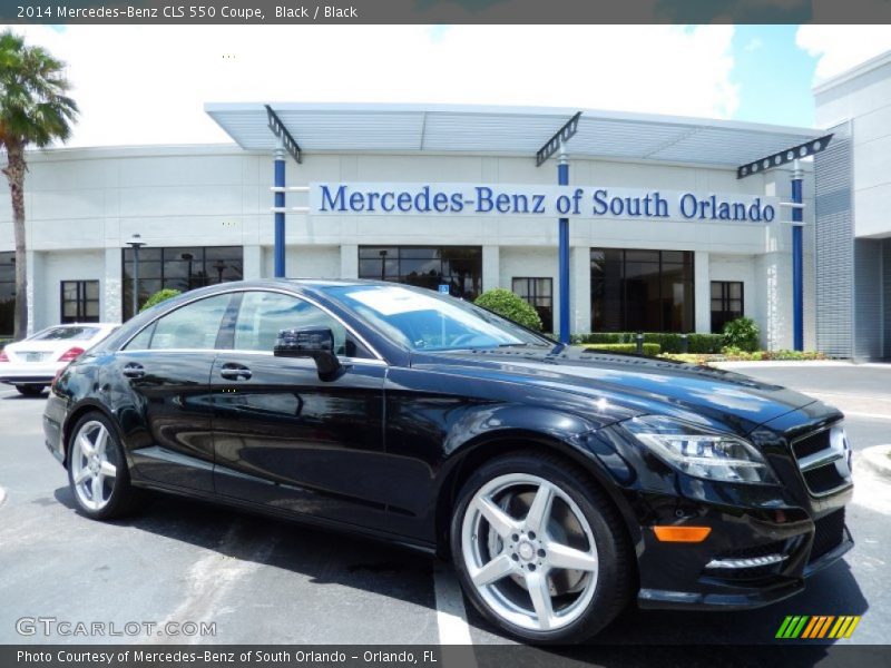 Black / Black 2014 Mercedes-Benz CLS 550 Coupe