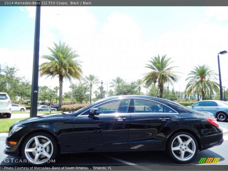 Black / Black 2014 Mercedes-Benz CLS 550 Coupe