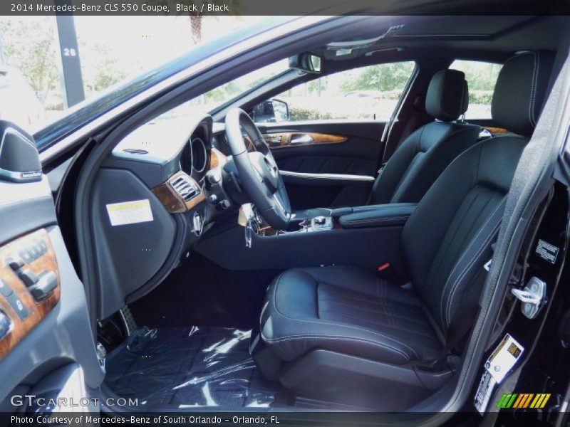 Black / Black 2014 Mercedes-Benz CLS 550 Coupe