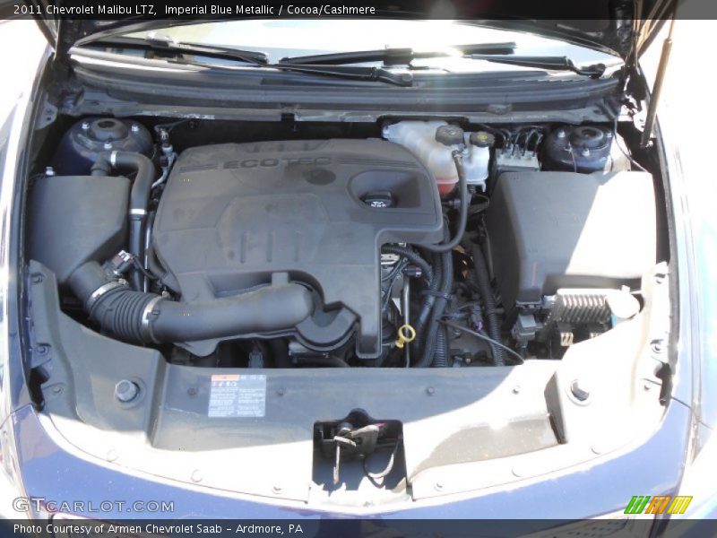 Imperial Blue Metallic / Cocoa/Cashmere 2011 Chevrolet Malibu LTZ
