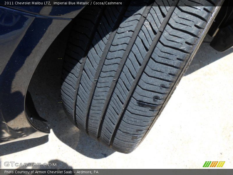 Imperial Blue Metallic / Cocoa/Cashmere 2011 Chevrolet Malibu LTZ