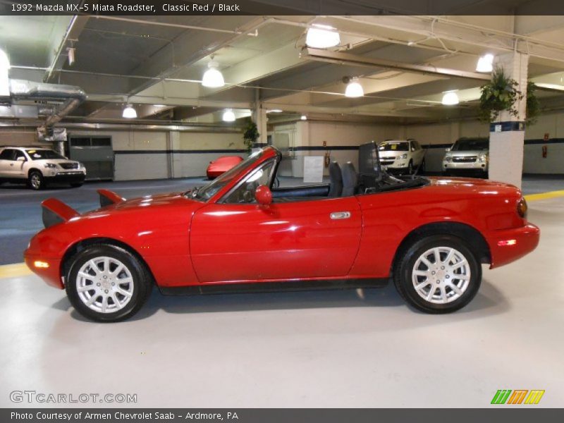  1992 MX-5 Miata Roadster Classic Red