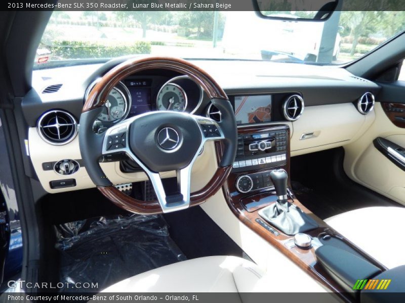 Dashboard of 2013 SLK 350 Roadster