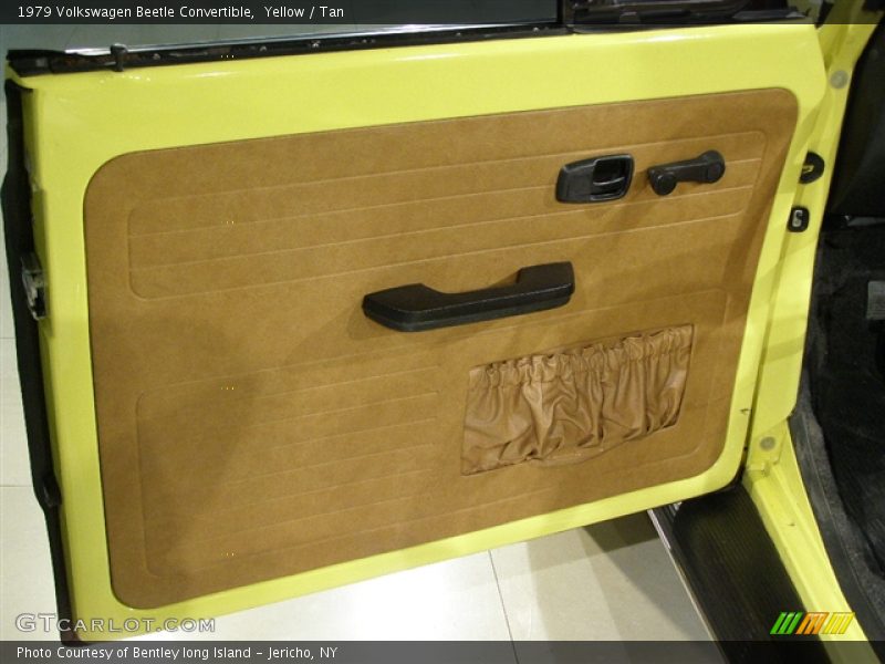 Yellow / Tan 1979 Volkswagen Beetle Convertible