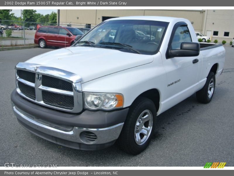 Front 3/4 View of 2002 Ram 1500 ST Regular Cab
