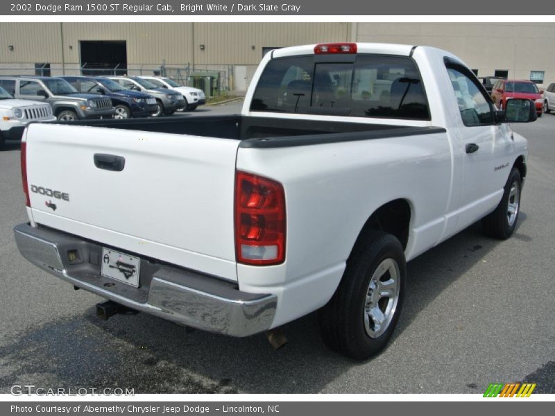 Bright White / Dark Slate Gray 2002 Dodge Ram 1500 ST Regular Cab