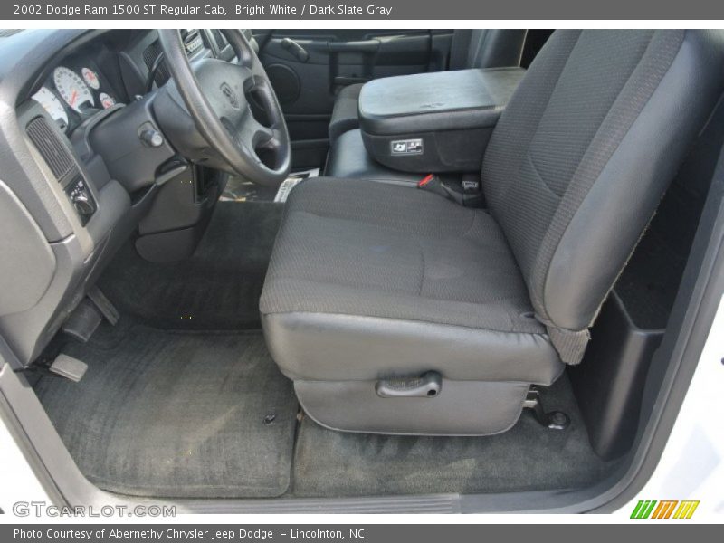 Bright White / Dark Slate Gray 2002 Dodge Ram 1500 ST Regular Cab