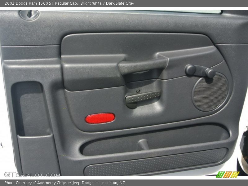 Bright White / Dark Slate Gray 2002 Dodge Ram 1500 ST Regular Cab