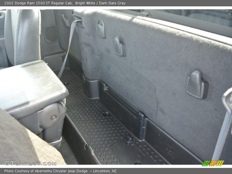 Bright White / Dark Slate Gray 2002 Dodge Ram 1500 ST Regular Cab